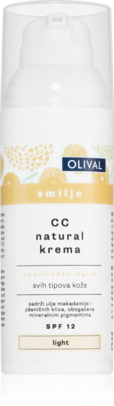 Olival Immortelle Natural crema CC hidratanta SPF 12