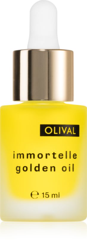 Olival Immortelle Golden Oil ulei facial pentru ten uscat și sensibil 15 ml