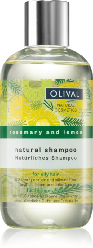 Olival Natural Rosemary and Lemon sampon natural pentru par gras 250 ml