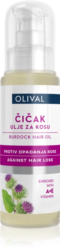 Olival Burdock Ulei de par in brusture ulei pentru par cu brusture 60 ml