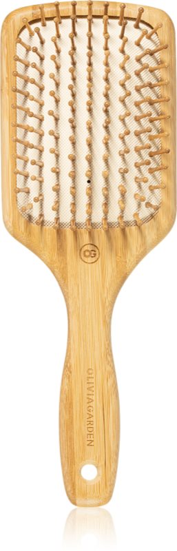 Olivia Garden Bamboo Touch perie de tip paletă pentru par si scalp