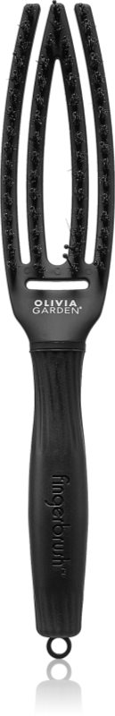 Olivia Garden Fingerbrush Boar & Nylon perie de par cu peri de nailon și de mistreț