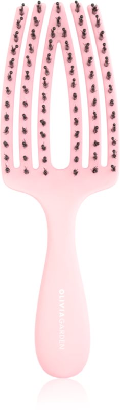 Olivia Garden Fingerbrush Kids Pink perie de par pentru copii 1 buc