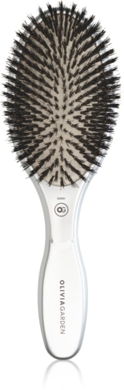 Olivia Garden Expert Care Oval perie de par cu peri de mistret 1 buc