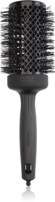 Olivia Garden Expert Blowout Shine Full Black perie rotundă pentru păr Ø 55 mm 1 buc