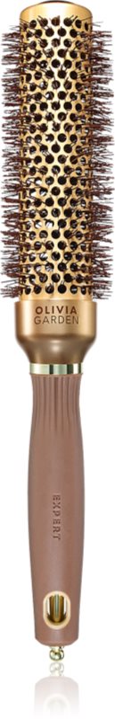 Olivia Garden Expert Blowout Speed Gold&Brown perie rotundă pentru păr