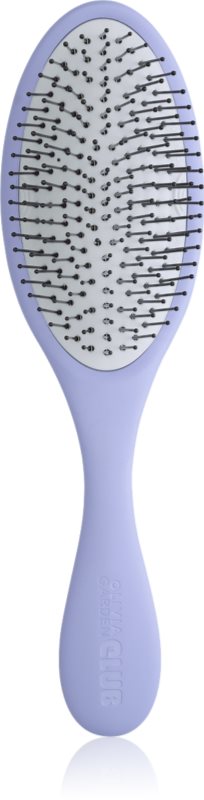 Olivia Garden Club The Reset Wet&Curly Detangling Hairbrush perie de tip paletă cu sac Lilac 1 buc