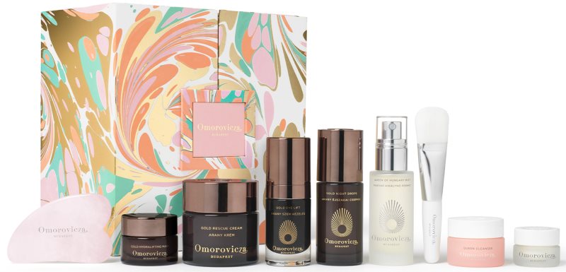 Omorovicza Gold Cabinet Collection set cadou pentru fermitatea pielii
