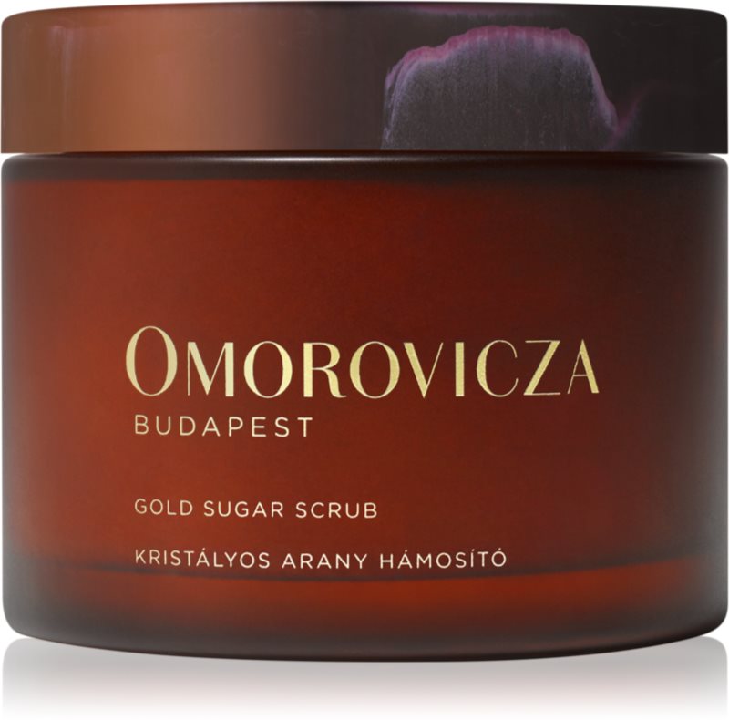 Omorovicza Gold Sugar Scrub Exfoliant hranitor 200 ml