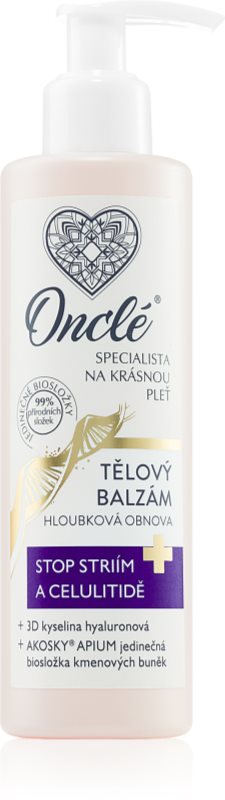 Onclé Woman Balsam de corp pentru fermitate pentru celulită și vergeturi 200 ml