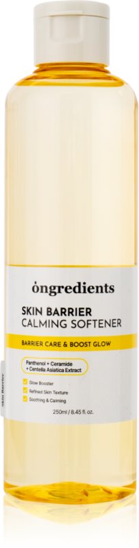 Ongredients Skin Barrier Calming Softener calmant tonic cu efect de hidratare 250 ml
