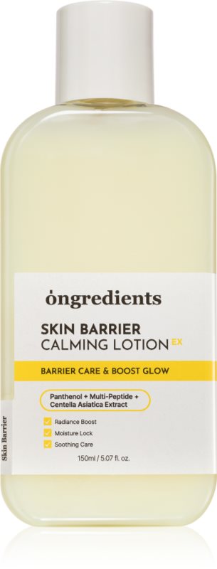 Ongredients Skin Barrier Calming Lotion EX lotiune hidratanta pentru fortificarea barierei cutanate