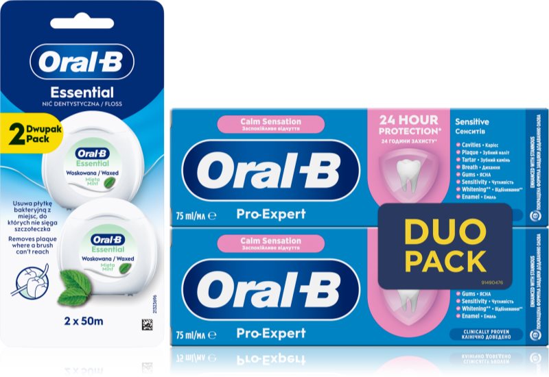 Oral-B Pro-Expert & Essential set pentru dinti sanatosi si gingii sanatoase