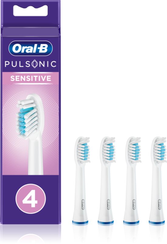 Oral-B Pulsonic Sensitive capete de schimb pentru periuta de dinti 4 buc