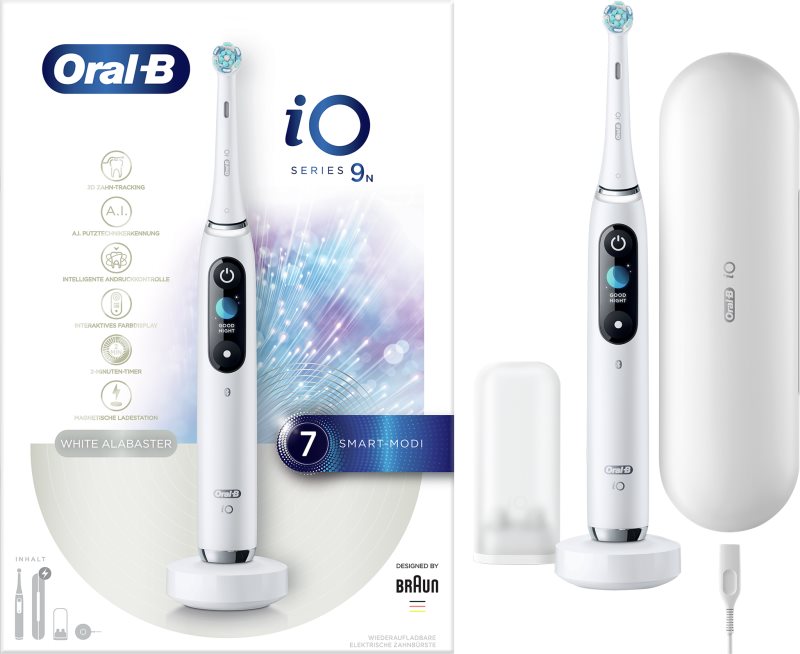 Oral-B iO9 periuta de dinti electrica White 1 buc
