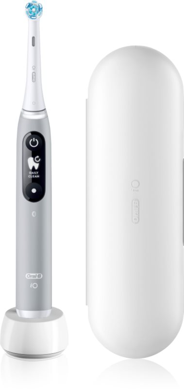 Oral-B iO6 periuta de dinti electrica cu sac Grey Opal