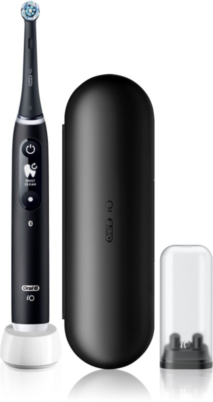 Oral-B iO6 periuta de dinti electrica cu sac Black Onyx