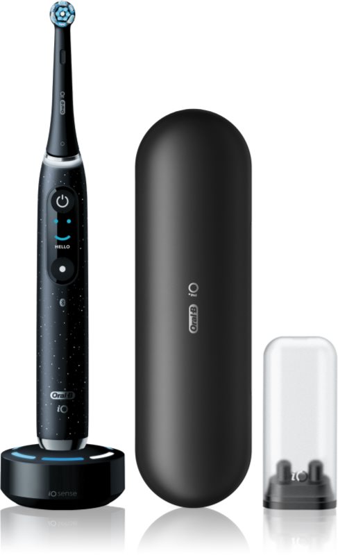 Oral-B iO10 periuta de dinti electrica Black Spreckels 1 buc