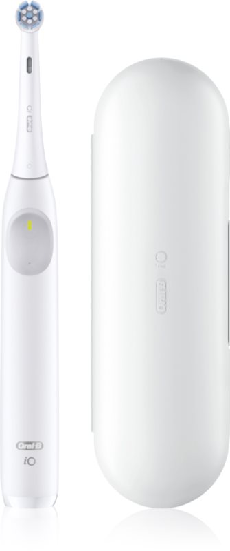 Oral-B iO2 Clean & Gentle periuta de dinti electrica cu trusă de călătorie White 1 buc