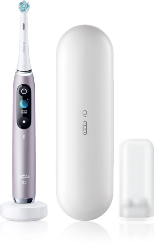 Oral-B iO 9 periuta de dinti electrica cu etui de încărcare Rose Quartz 1 buc
