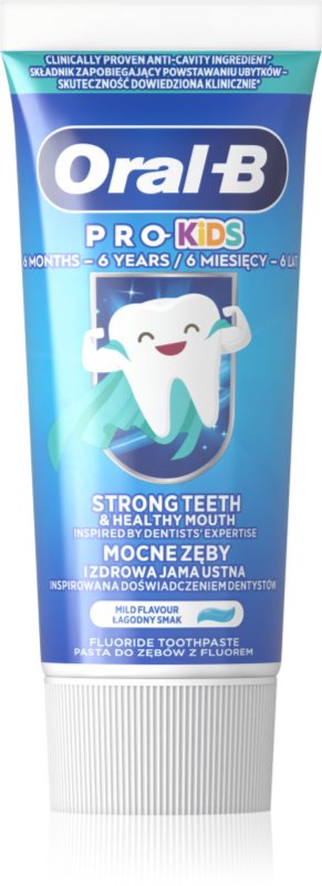 Oral-B PRO Kids Pasta de dinti pentru copii. 6m - 6y 50 ml
