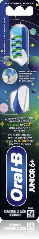 Oral-B Junior 6+ periuta de dinti pentru copii 6-12 ani 1 buc