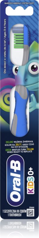 Oral-B Kids 0+ periuta de dinti pentru copii de la naștere până la vârsta de 6 ani 1 buc