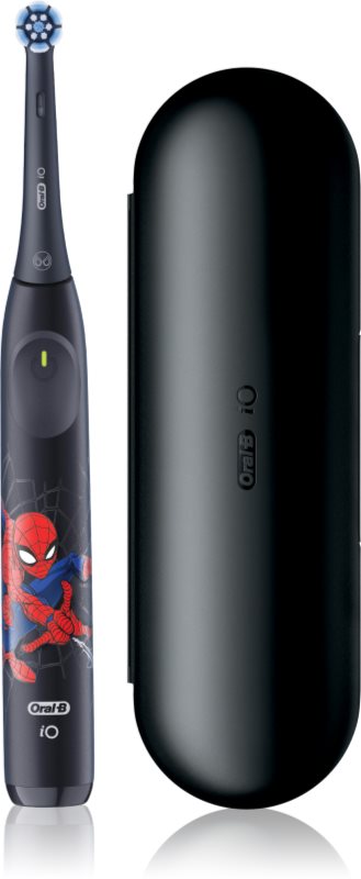 Oral-B iO Kids Marvel Spiderman periuta de dinti electrica pentru copii cu trusă de călătorie 6 y+ 1 buc