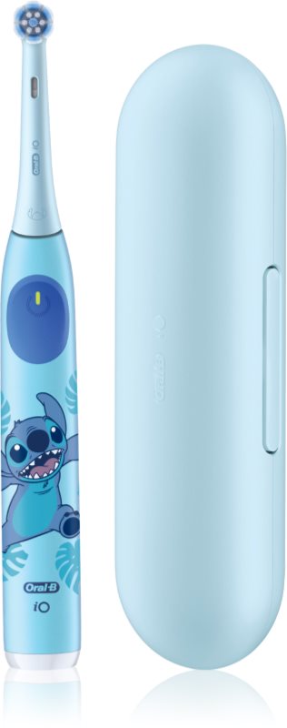 Oral-B iO Kids Disney Stitch periuta de dinti electrica pentru copii cu trusă de călătorie 6 y+ 1 buc