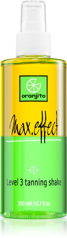 Oranjito Level 3 Shake Spray de bronzare dupa solar in doua faze 200 ml