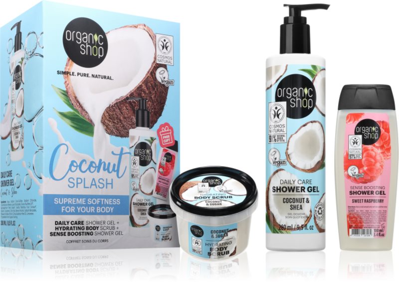 Organic Shop Coconut Splash set cadou pentru corp