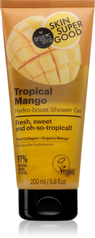 Organic Shop Skin Super Good Tropical Mango gel de duș cu ulei de mango 200 ml