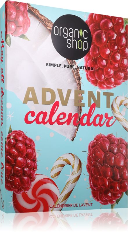 Organic Shop Natural Beauty 24-Day Wellness Advent Calendar Calendar de Crăciun