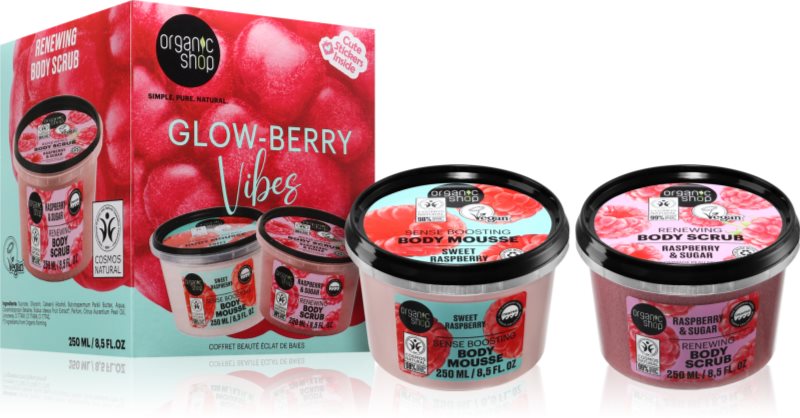 Organic Shop Glow-Berry Vibes Beauty Set set cadou pentru corp