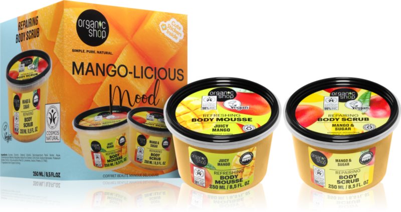 Organic Shop Mango-licious Mood Beauty Set set cadou pentru corp