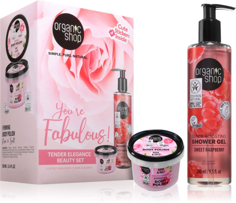 Organic Shop You're Fabulous! Tender Elegance Beauty Set set cadou pentru corp