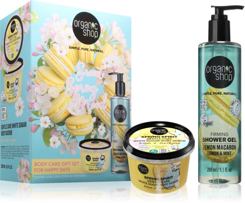 Organic Shop Sweet Spring Mood Body Care Set set cadou pentru corp