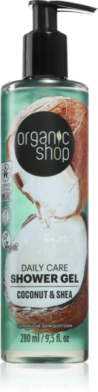 Organic Shop Coconut & Shea gel de dus hidratant 280 ml