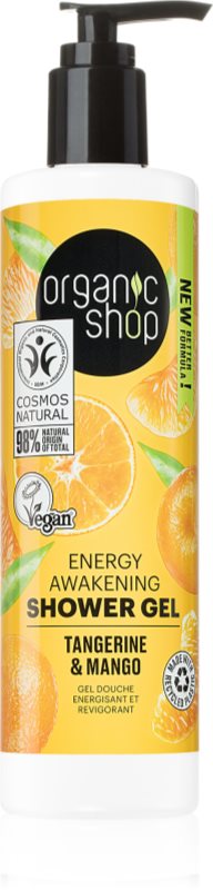 Organic Shop Tangerine & Mango Gel de duș energizant 280 ml