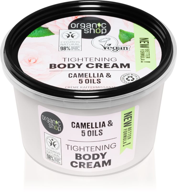 Organic Shop Organic Camellia & 5 Oils crema de corp 250 ml