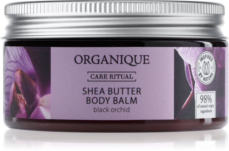 Organique Black Orchid balsam hranitor pentru corp unt de shea