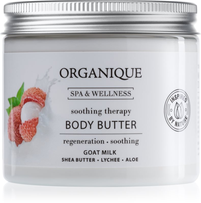 Organique Soothing Therapy unt pentru corp, hranitor cu lapte de capra 200 ml
