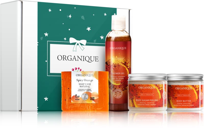 Organique Gift Set Cozy Winter Spice set cadou de Crăciun pentru corp