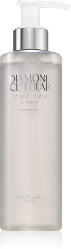 Oriflame Diamond Cellular Micellar Solution Cleanser apa pentru curatare cu particule micele 195 ml