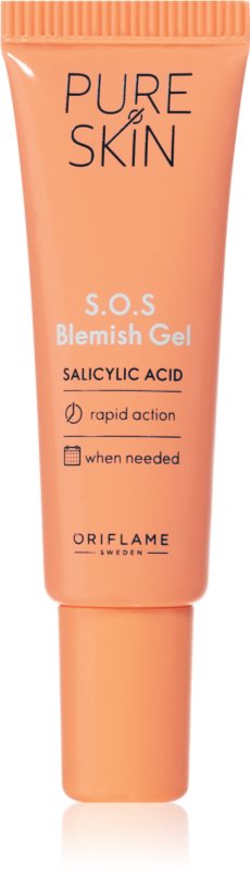 Oriflame Pure Skin gel împotriva imperfecțiunilor cu efect calmant 6 ml
