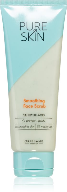 Oriflame Pure Skin exfoliant cu efect calmant pentru piele cu acid salicilic 75 ml