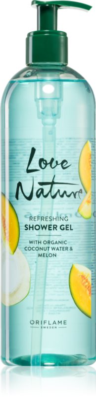 Oriflame Love Nature Coconut Water & Melon gel de dus revigorant 500 ml