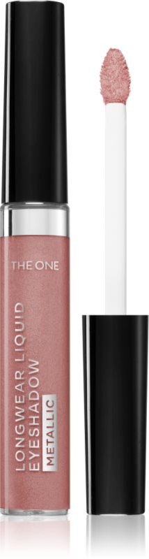 Oriflame The One Metallic lichid fard ochi culoare Rosy Peach 5 ml