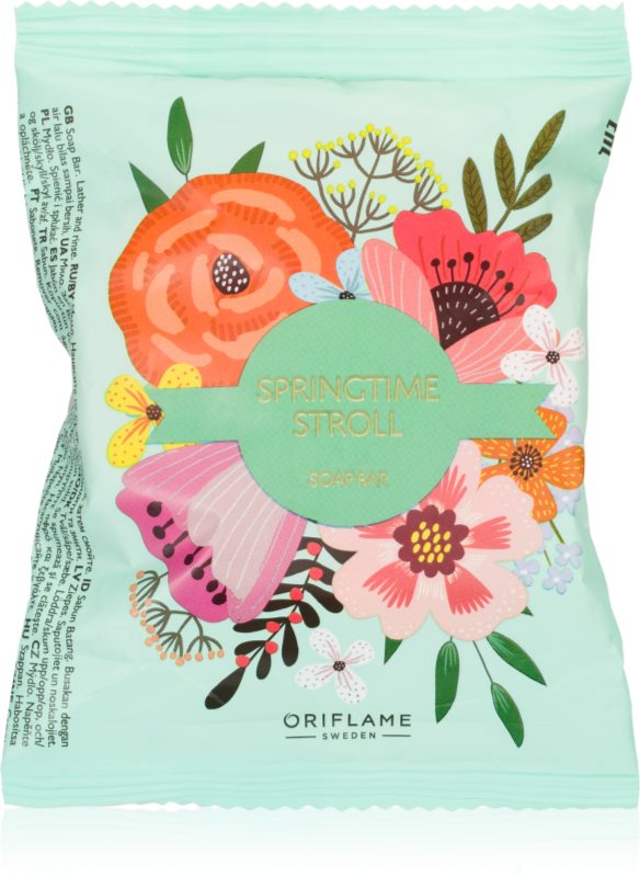 Oriflame Springtime Stroll săpun solid pentru curățare 75 g