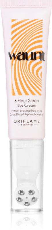 Oriflame Waunt 8 Hour Sleep cremă cu efect iluminator și de întinerire pentru înviorarea ochilor obosiți 15 ml